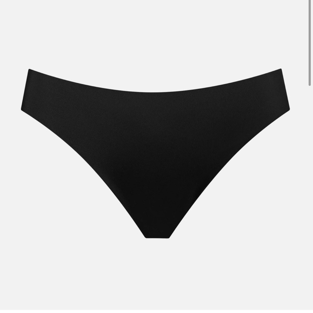 NWT CUUP ‘The Brief’ Swim Bottoms in Black Size Large